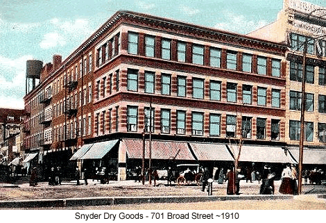 701 Broad Street
Snyder Dry Goods
