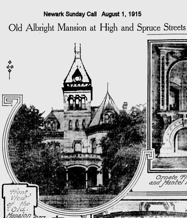 High & Spruce Streets
Albright Mansion
