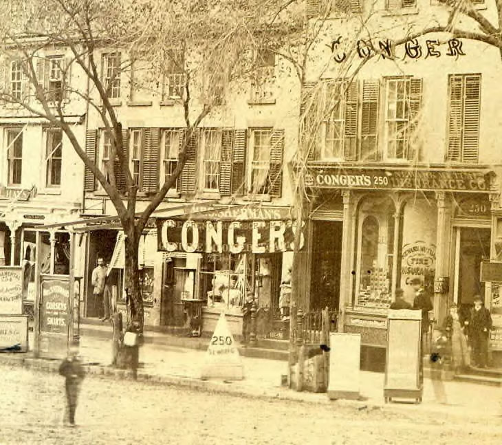 743 Broad Street
This photo was taken prior to 1869 when the numbers on Broad Street were different than they are today.

