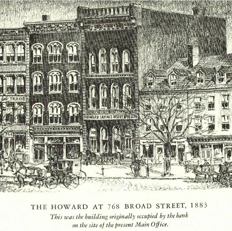 768 Broad Street
Photo from “Gateway of Progress” The Howard Savings Inst.
