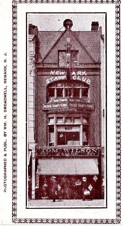 827 Broad Street
Stokes Archives - Headquarters of the Newark Stamp Club, 827 Broad St. (tap photo for full view).
