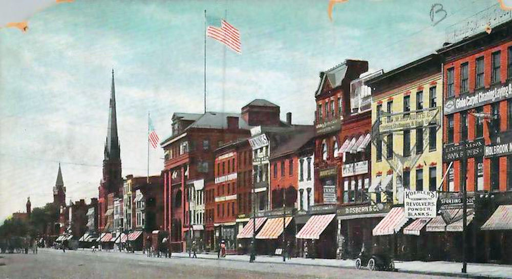 851 Broad Street Looking South
Postcard
