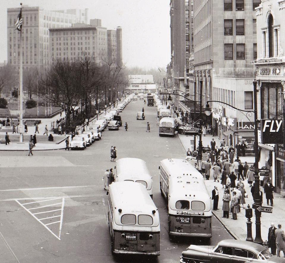 Park Place Looking Northeast from Raymond Blvd.
Photo from the NPL
