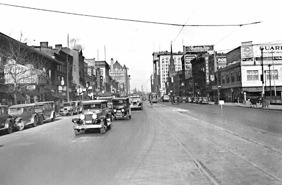 Green Street Looking North
