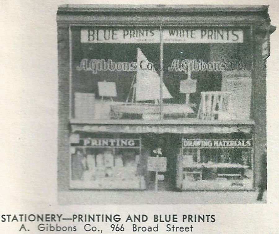 966 Broad Street
A. Gibbons Co.
