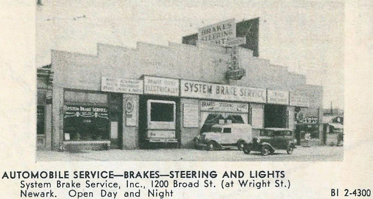 1200 Broad Street
System Brake Service
