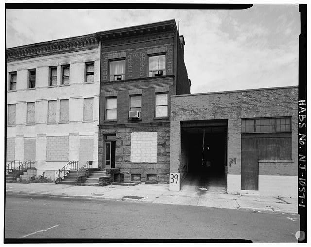 Abeel House, 37 Saybrook Place, Block 17, Lot 103, Newark, Essex County, NJ
Historic American Buildings Survey (Library of Congress)
Library of Congress, Prints and Photograph Division, Washington, D.C. 20540 USA
