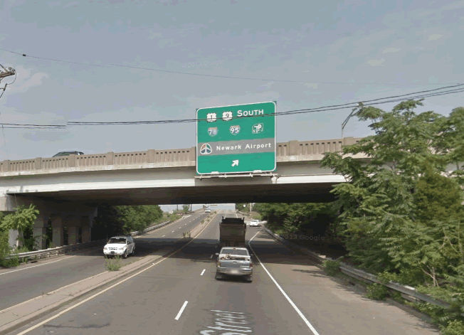 New Route 1& 9 Entrance
