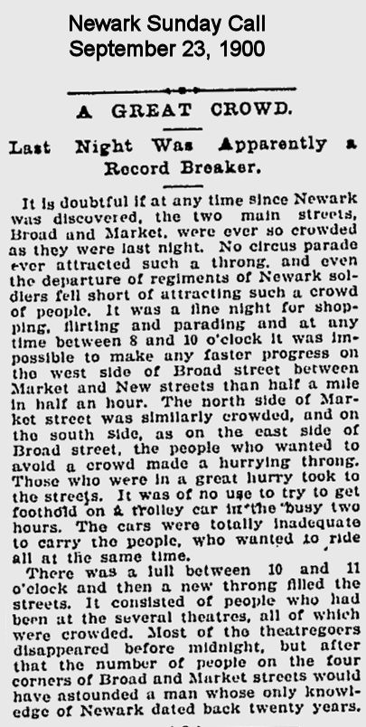 A Great Crowd
September 23, 1900
