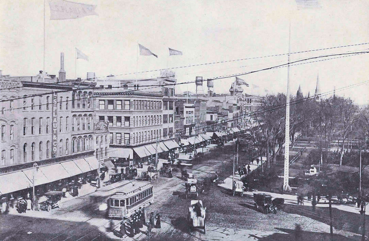 From Canal Street
From: "Newark Illustrated 1909-1910" Published by Frank A. Libby 1909
