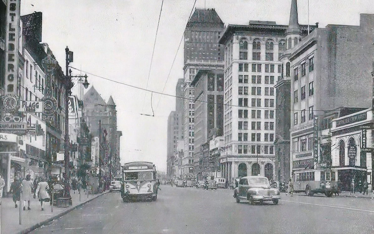 1945 - Looking North from William Street
Photo from “Newark City of Opportunity Municipal Yearbook”
