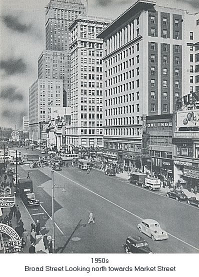1950s - Looking North from Edison Place
1950s
