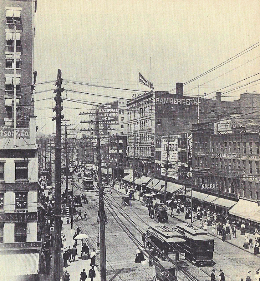 Market Street Looking West from Broad Street
