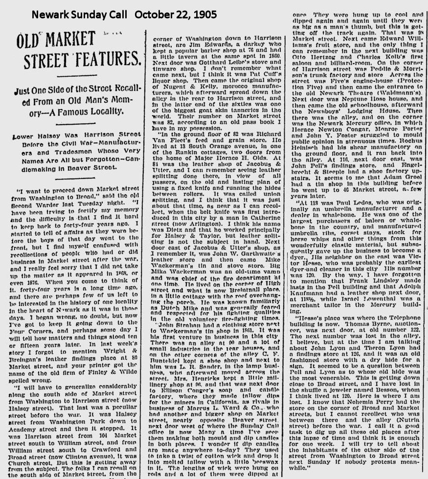 Old Market Street Features
October 22, 1905
