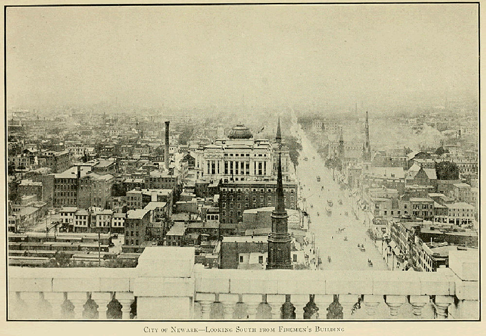 From the Firemen's Insurance Building
Photo from "Official Programme Newark's Anniversary Industrial Exposition 1916"
