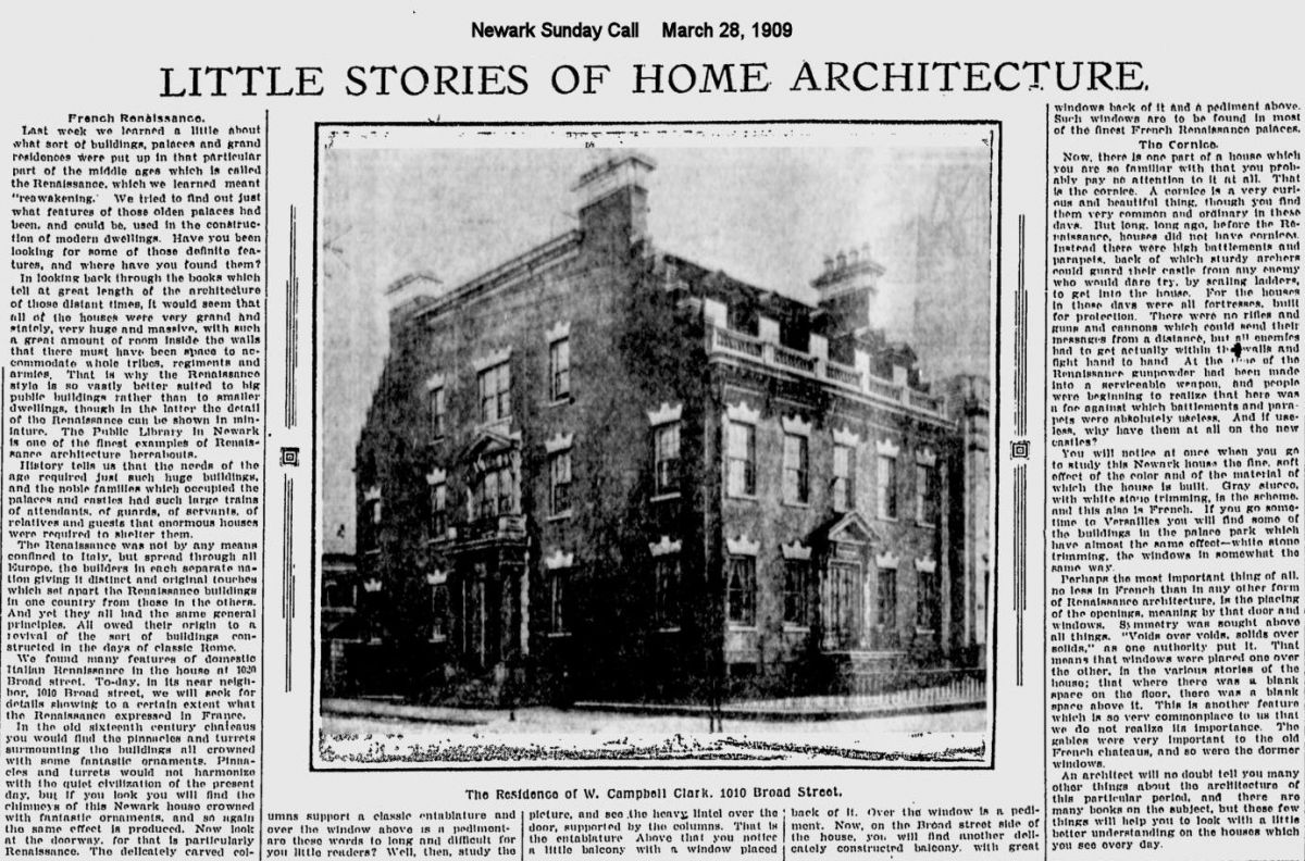 1010 Broad Street
1909
