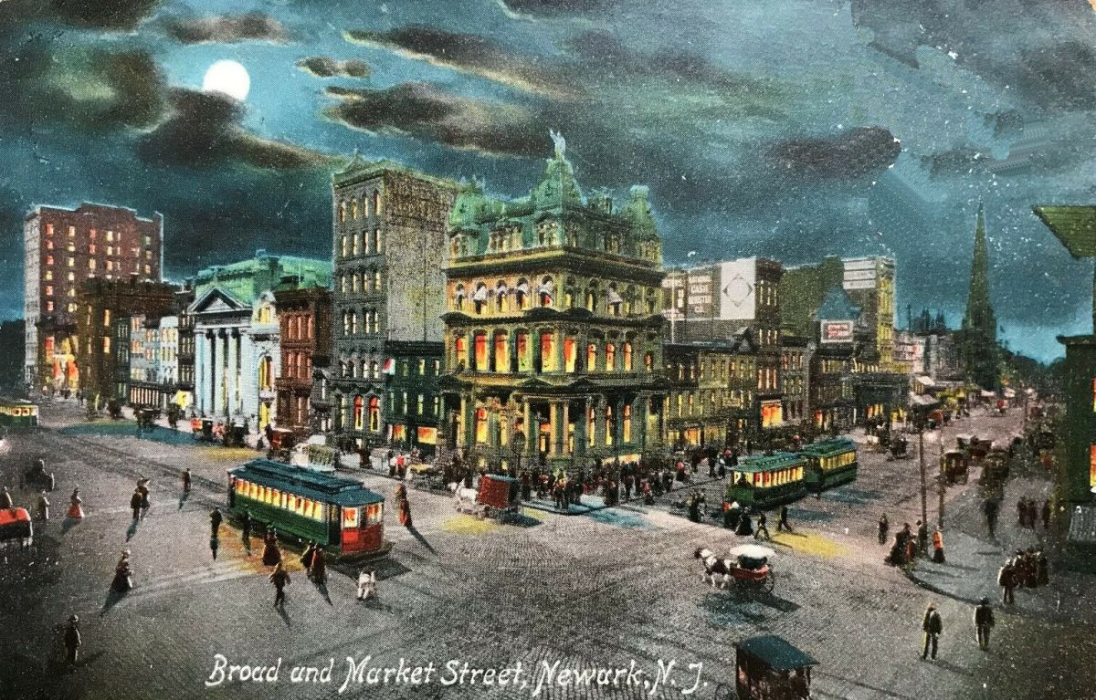 At Night
Postcard
