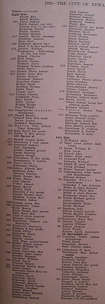 Newark City Directory Page 3
Click on image to enlarge.

