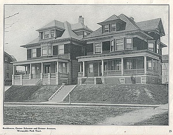 Page 25
Residences, Corner Scheerer & Renner Avenues.
