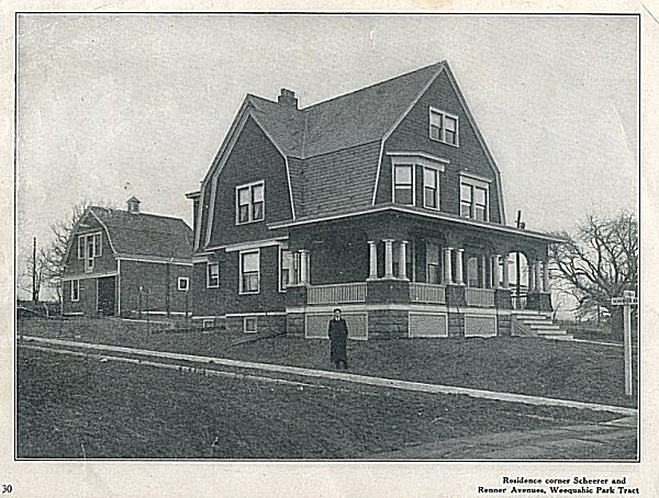 Page 30
Residence corner Scheerer & Renner Avenues.
